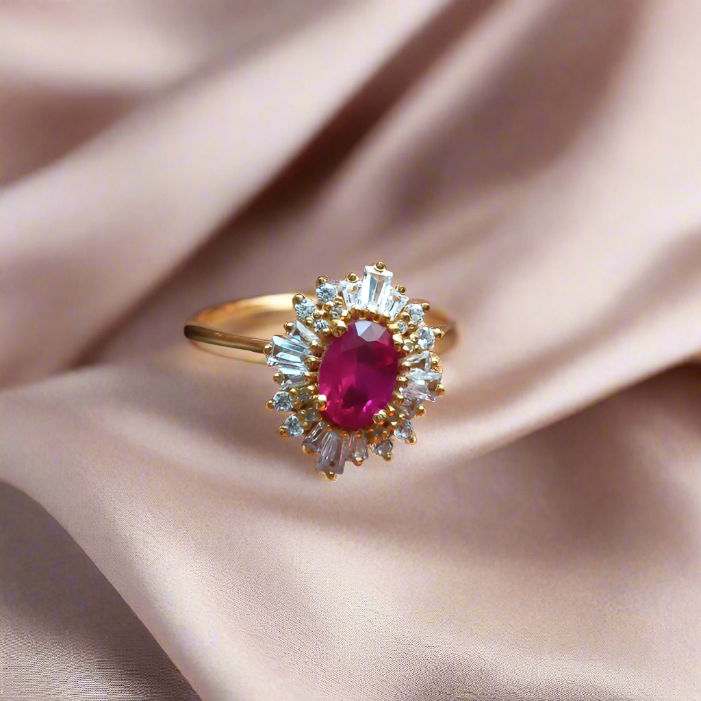 Radiant Victoria Ruby Ring - djoyr