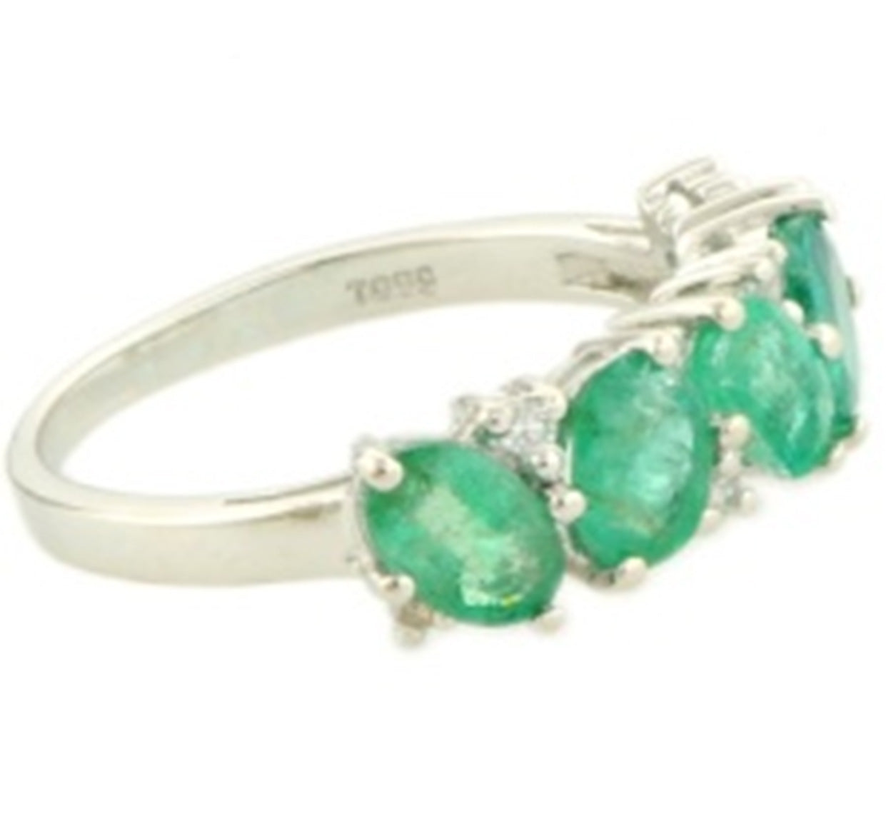 Zambian Emerald Harmony Ring - djoyr