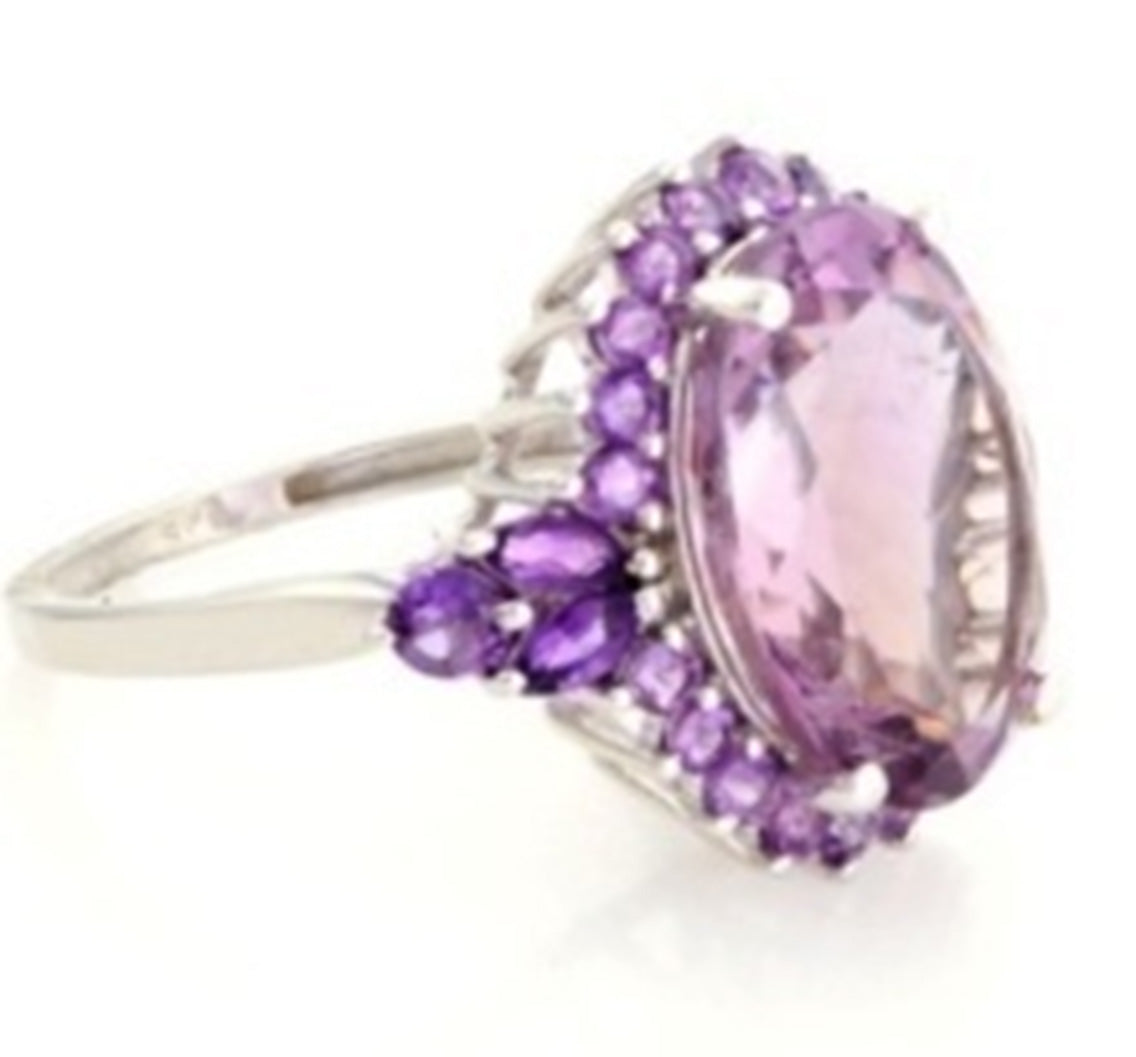 Natural African Amethyst Ring - djoyr