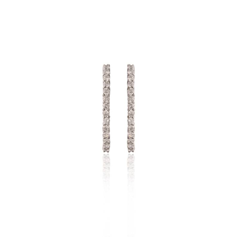 Moissanite Hoops - djoyr
