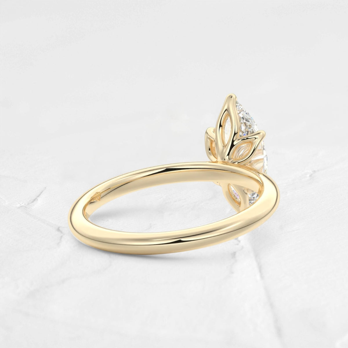 1.50 Carat Marquise Cut Lab-Grown Diamond Solitaire Ring