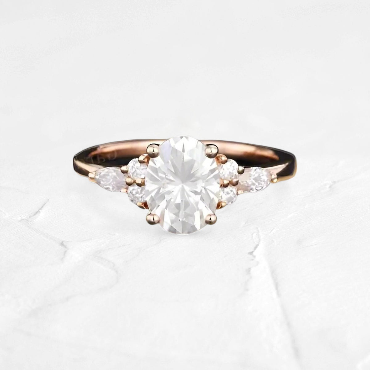 Moissanite Auriga Oval Cut Ring - djoyr