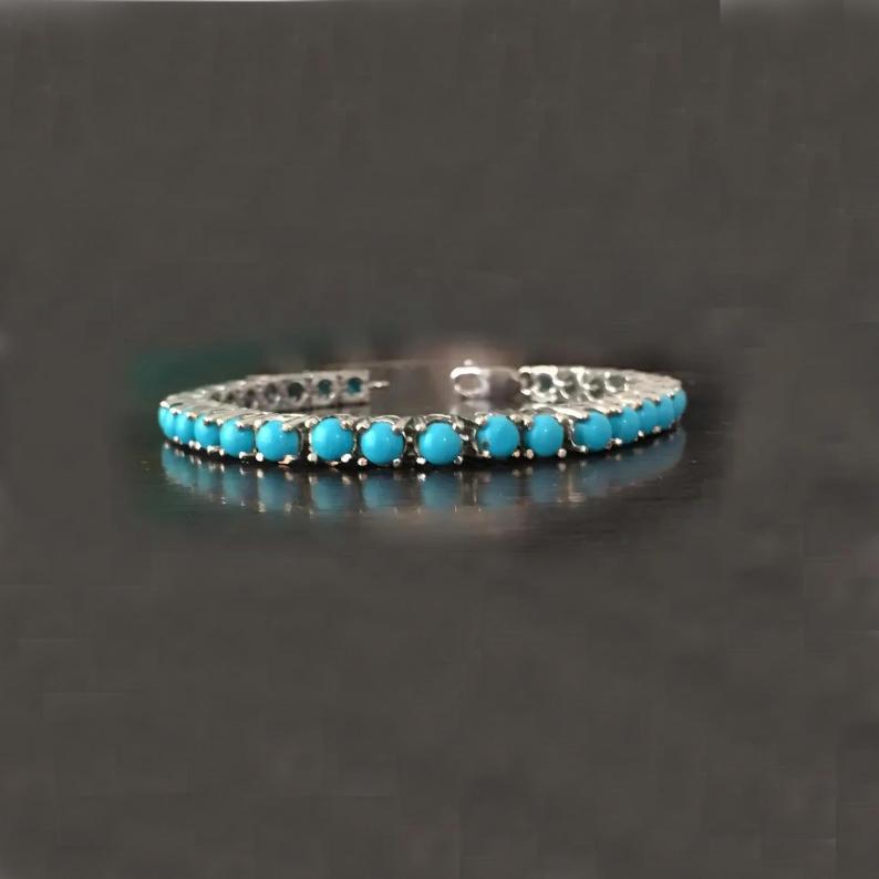 Sleeping Beauty Turquoise Tennis Bracelet