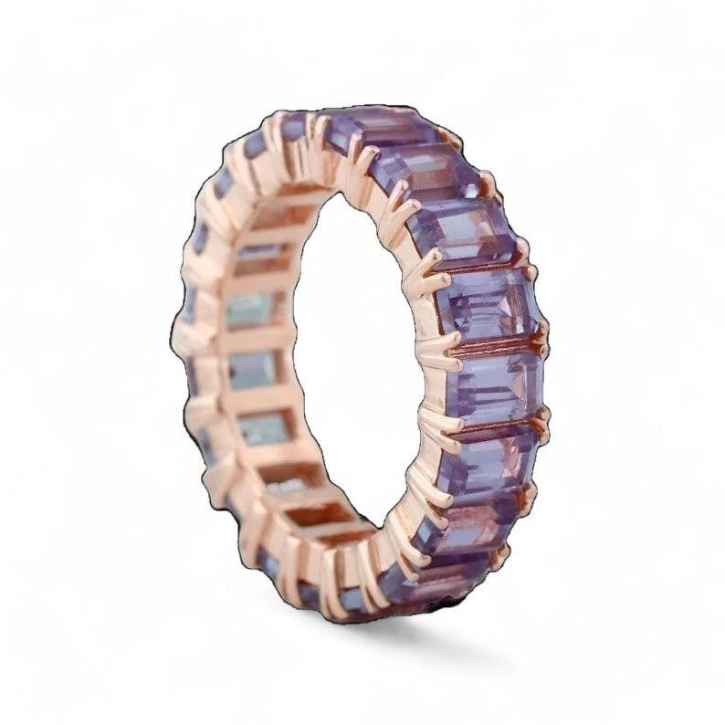 Tanzanite Eternity band