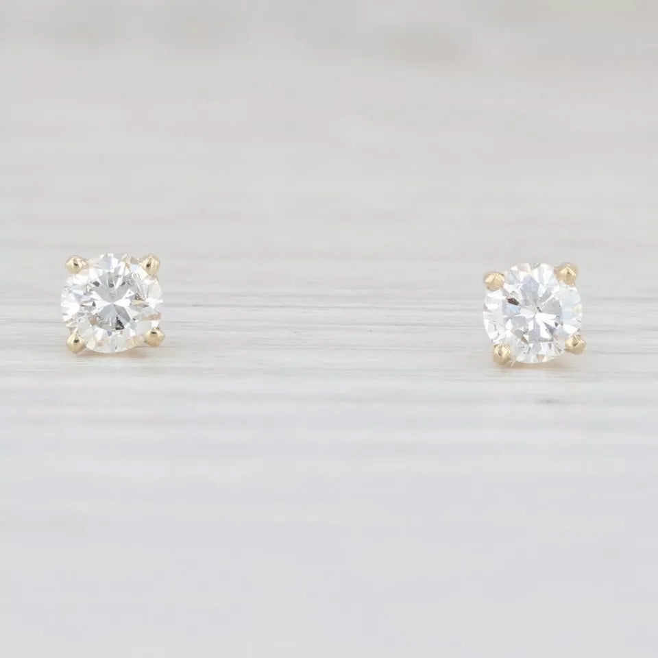 Lab Grown Diamond 0.50 Carat Stud Earrings