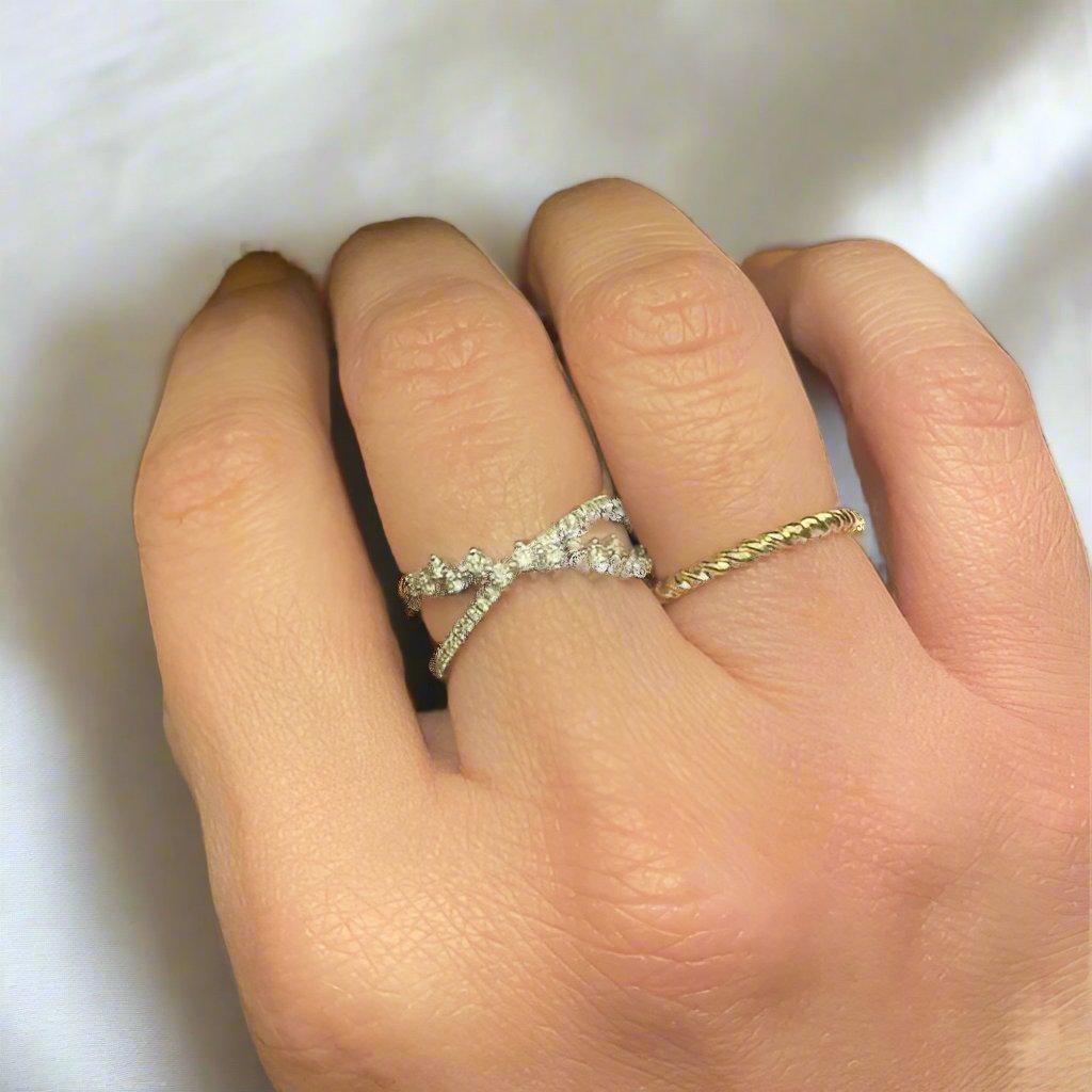 Elysian Twist Rope Ring - djoyr