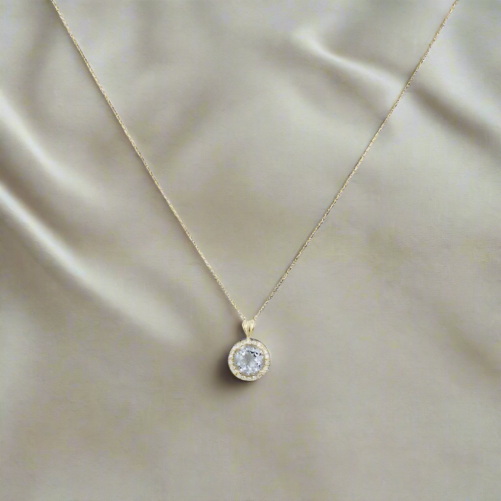 Aquamarine Swell Pendant - djoyr