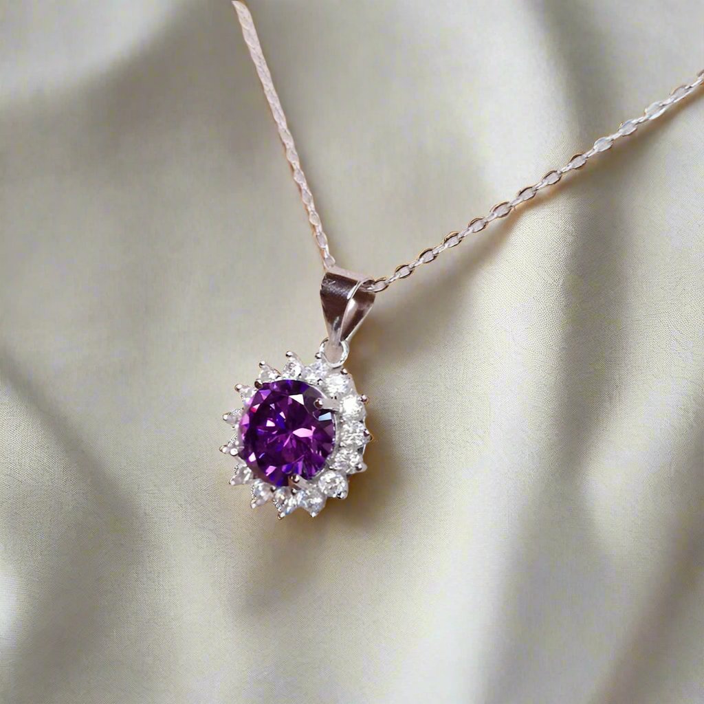 Amethyst Daystar Pendent