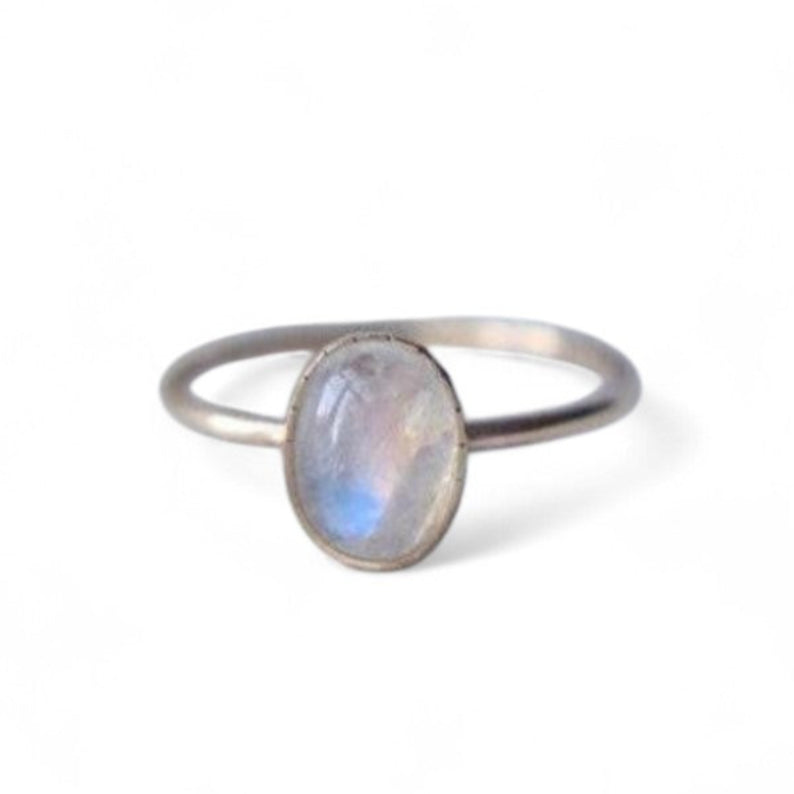 Oval Opal Ring