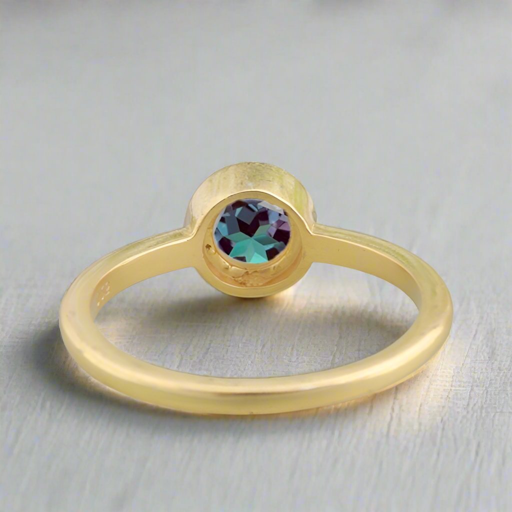 Alexandrite Iris Ring