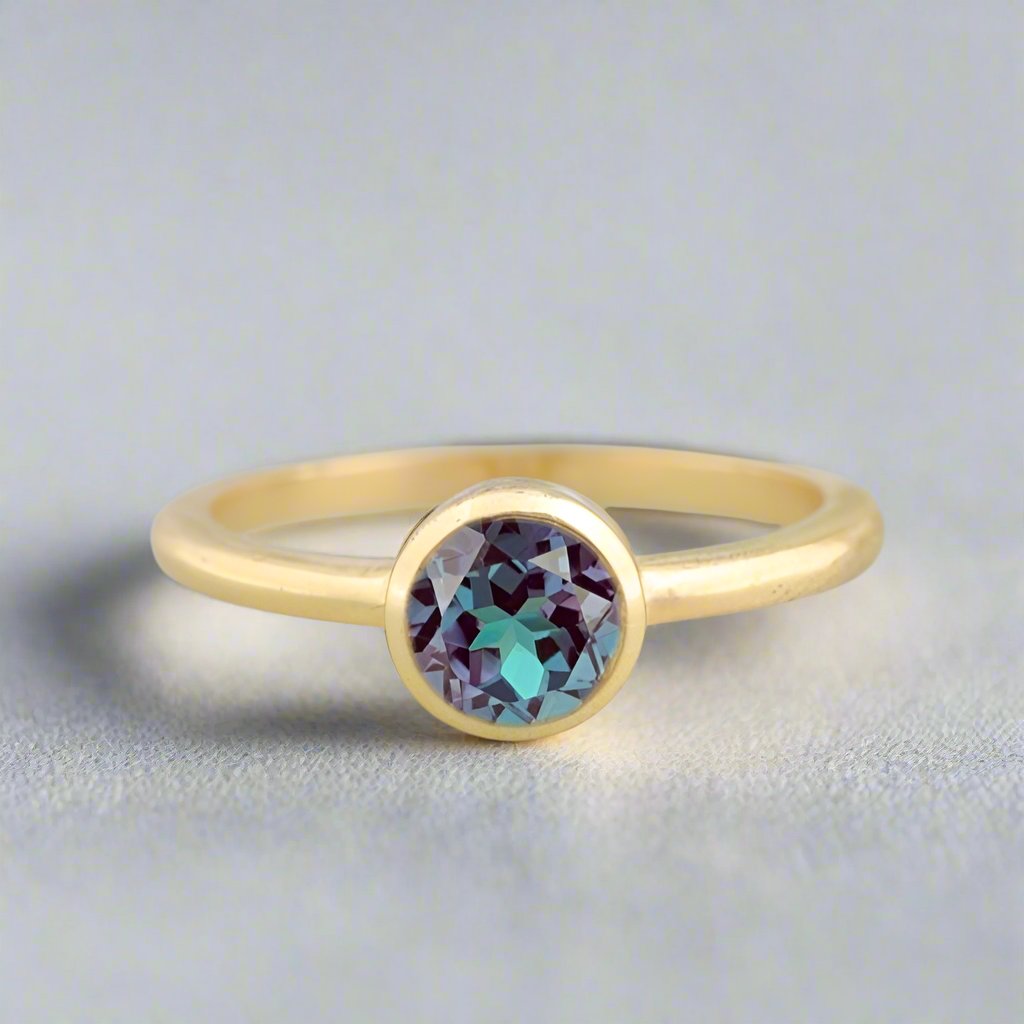 Alexandrite Iris Ring