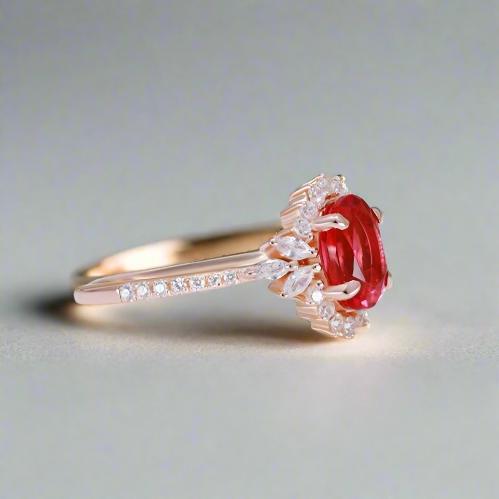 Evolve Ruby Ring