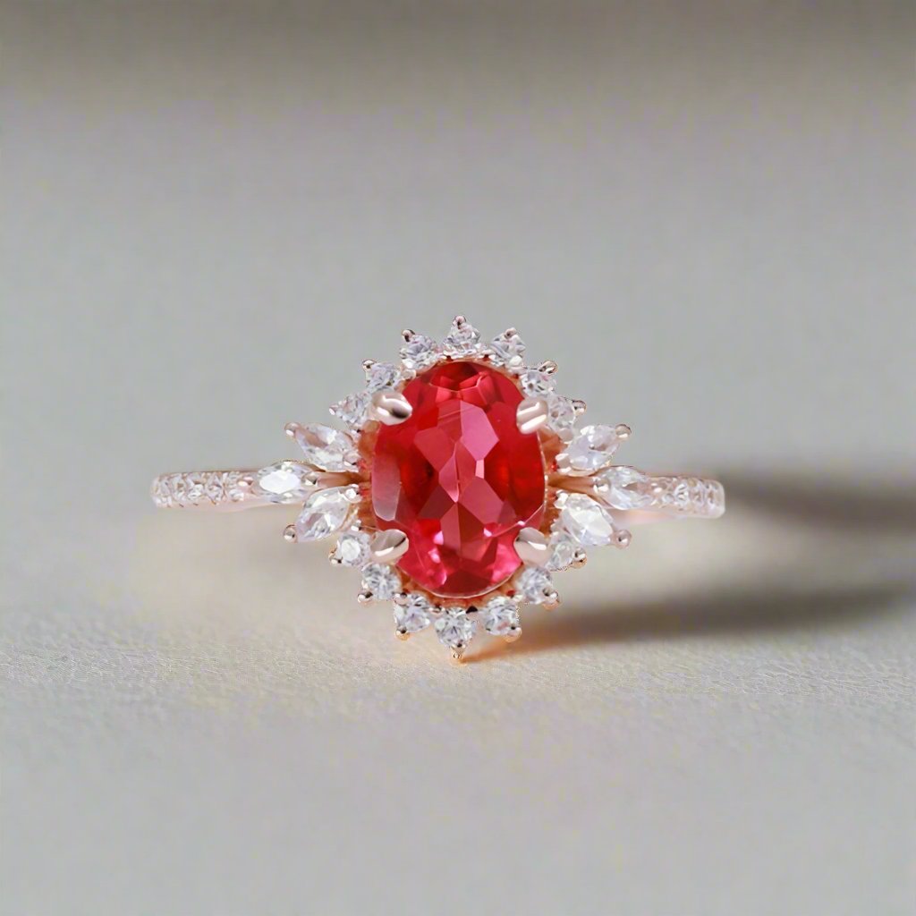 Evolve Ruby Ring