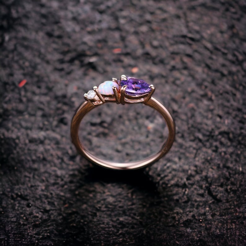 Amethyst Terminus Ring