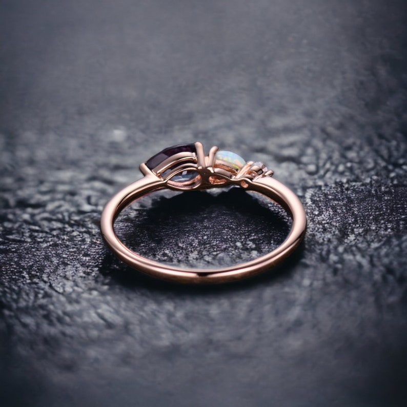 Amethyst Terminus Ring - djoyr