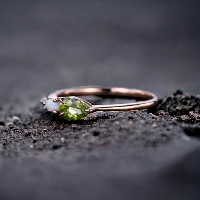 Peridot Terminus Ring - djoyr
