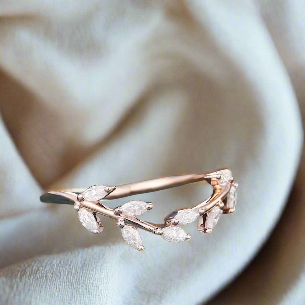 Moissanite Liana Band - djoyr