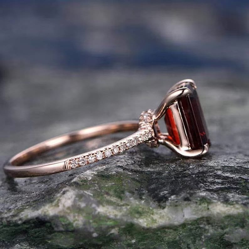 Garnet Ember Ring