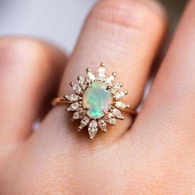 Opal Aster Ring - djoyr