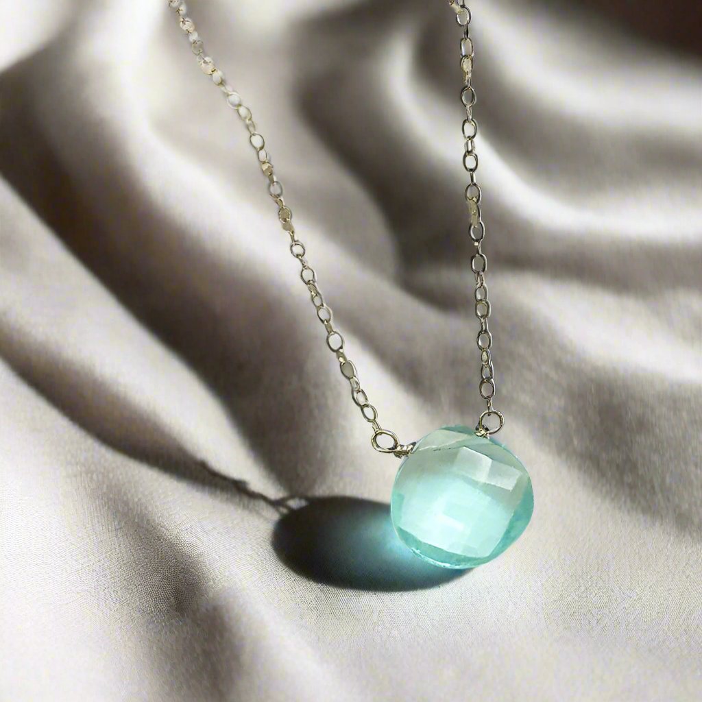 Aquamarine Chelsea Necklace