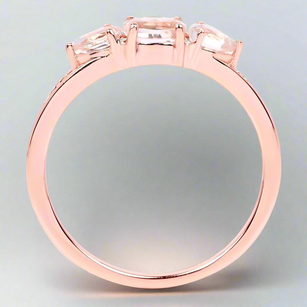 Morganite Wisp Band