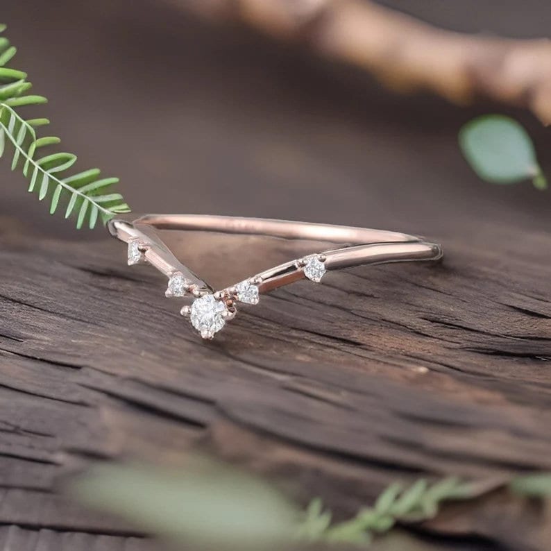 Moissanite Arcane Band - djoyr