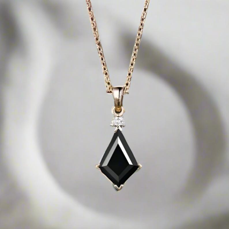 Delta Black Onyx Pendent