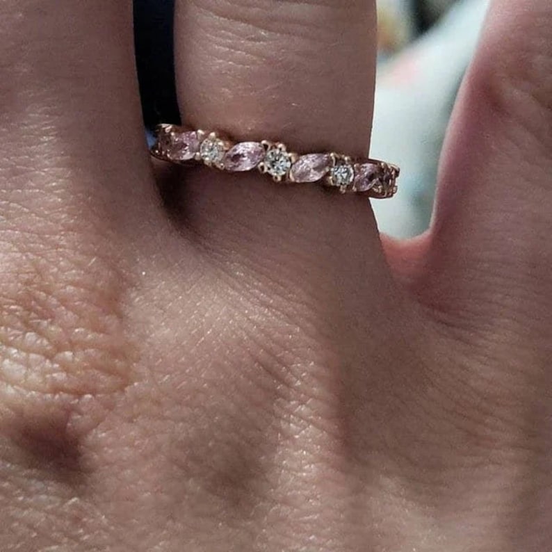 Morganite Ring of StarLight