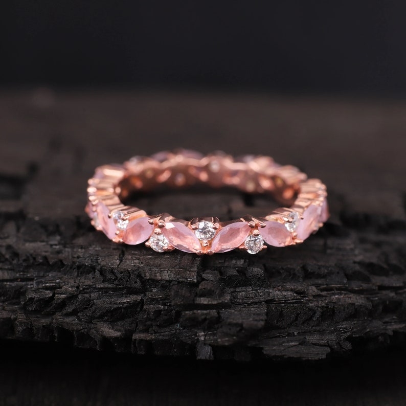 Morganite Ring of StarLight