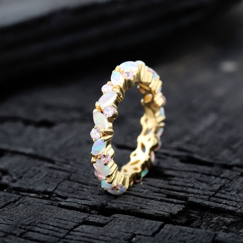 Ring of StarLight in Fire Opal - djoyr