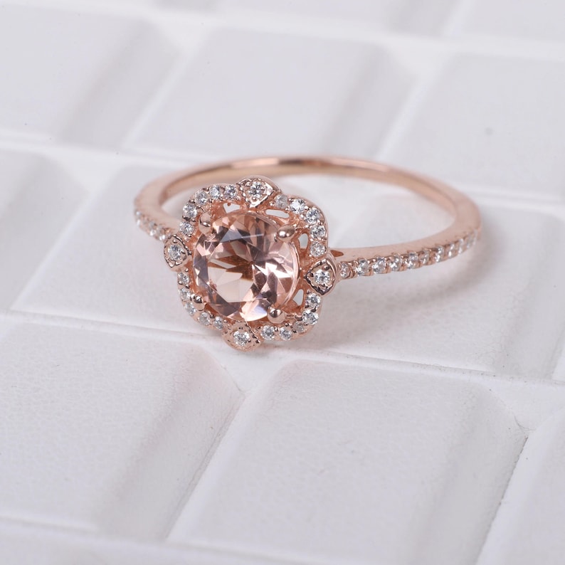 Peach Blossom Ring