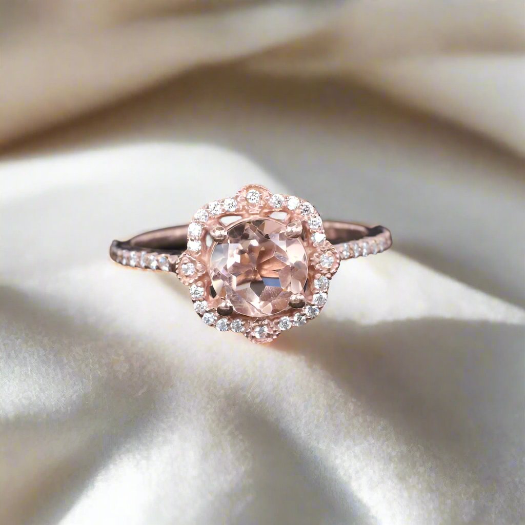 Peach Blossom Ring