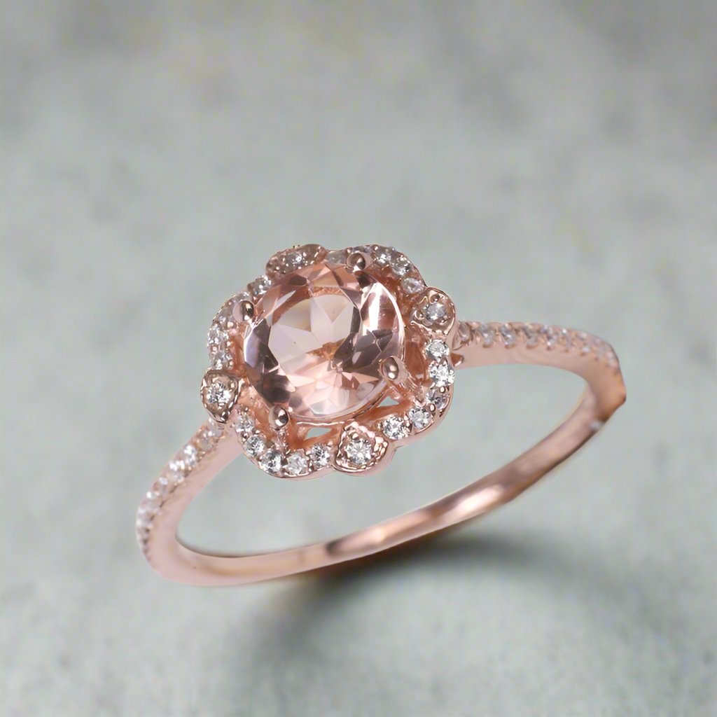 Peach Blossom Ring