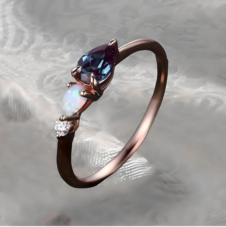 Alexandrite Terminus Ring