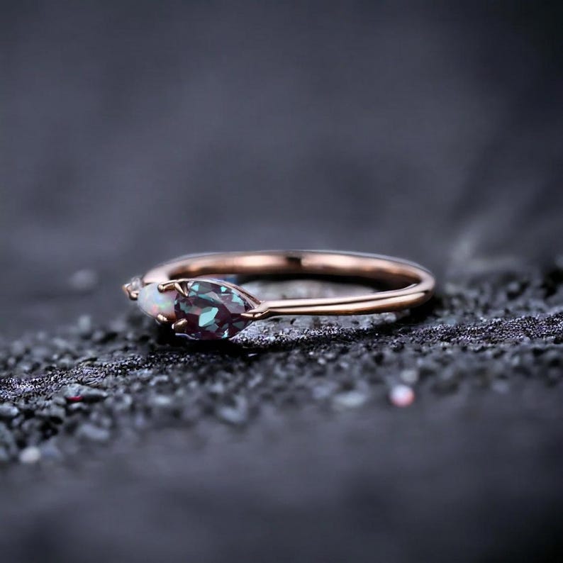 Alexandrite Terminus Ring - djoyr