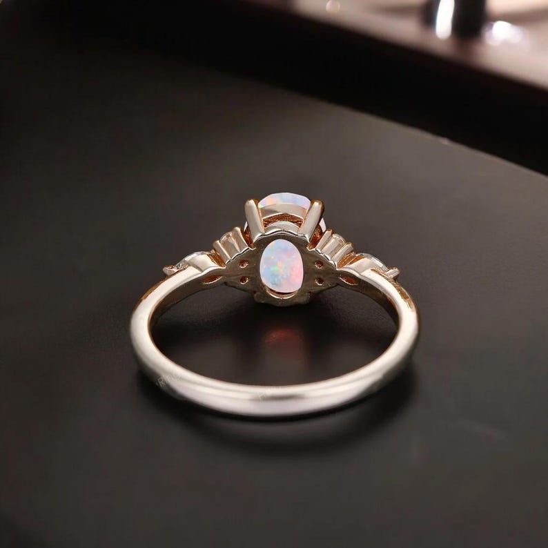 Opal Triad ring