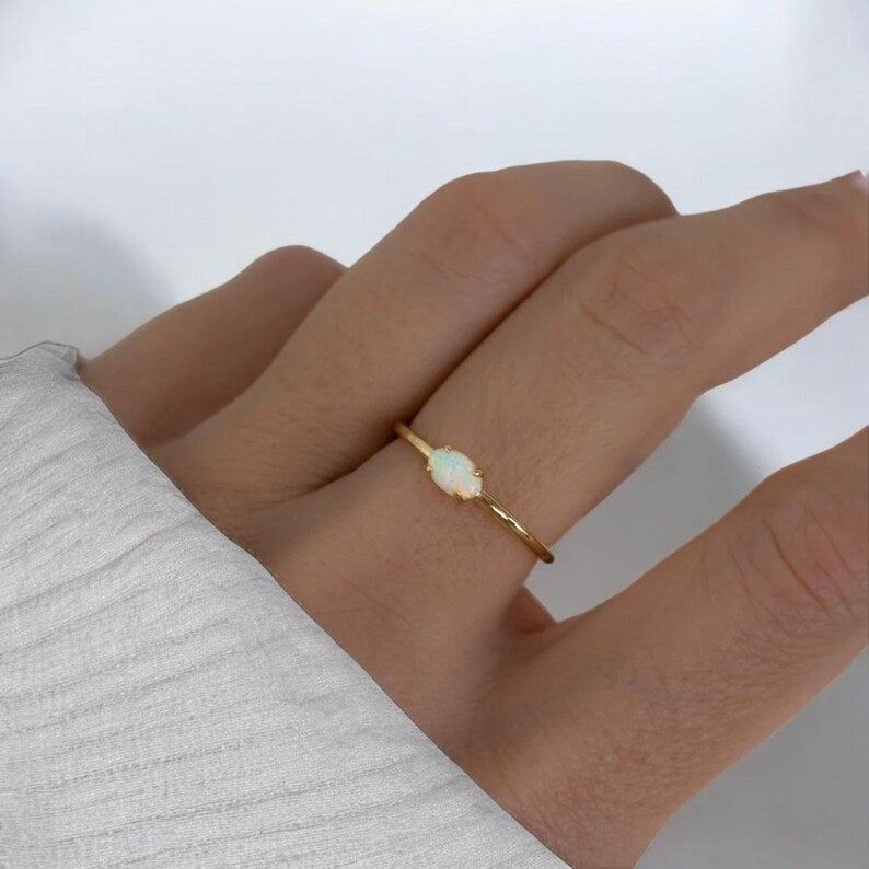 Opal Pome Ring