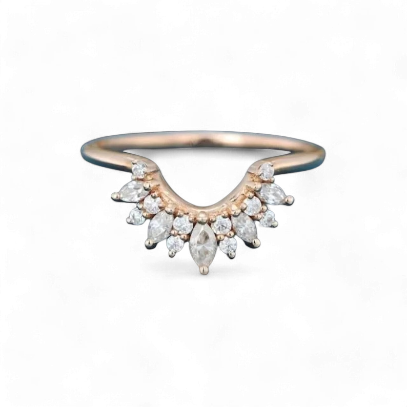 Moissanite Triangulum Ring - djoyr