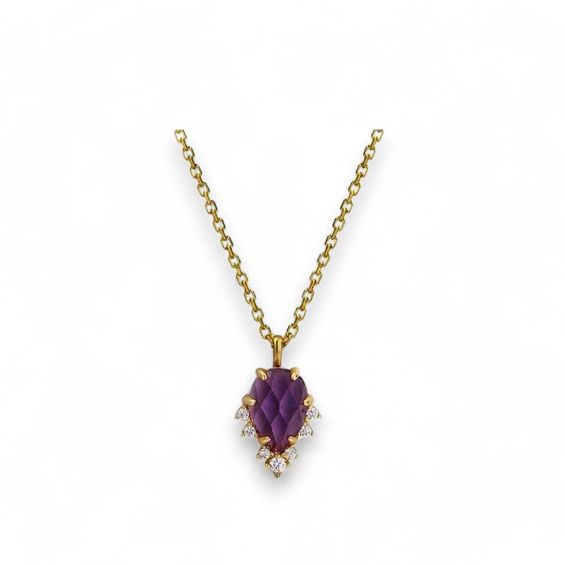 Amethyst Evenfall Necklace - djoyr