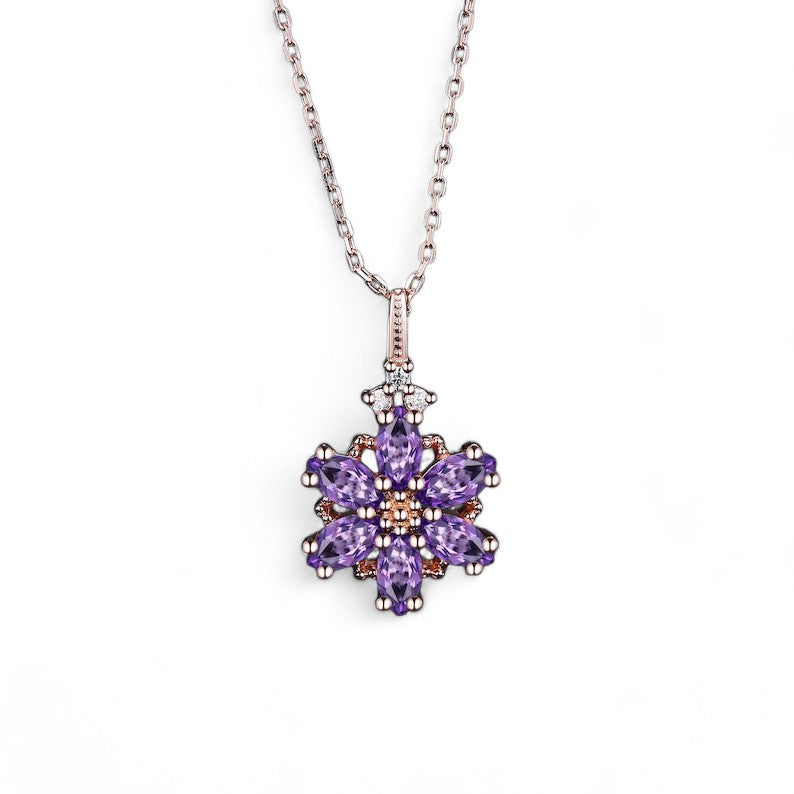 Amethyst Pasque Pendent - djoyr