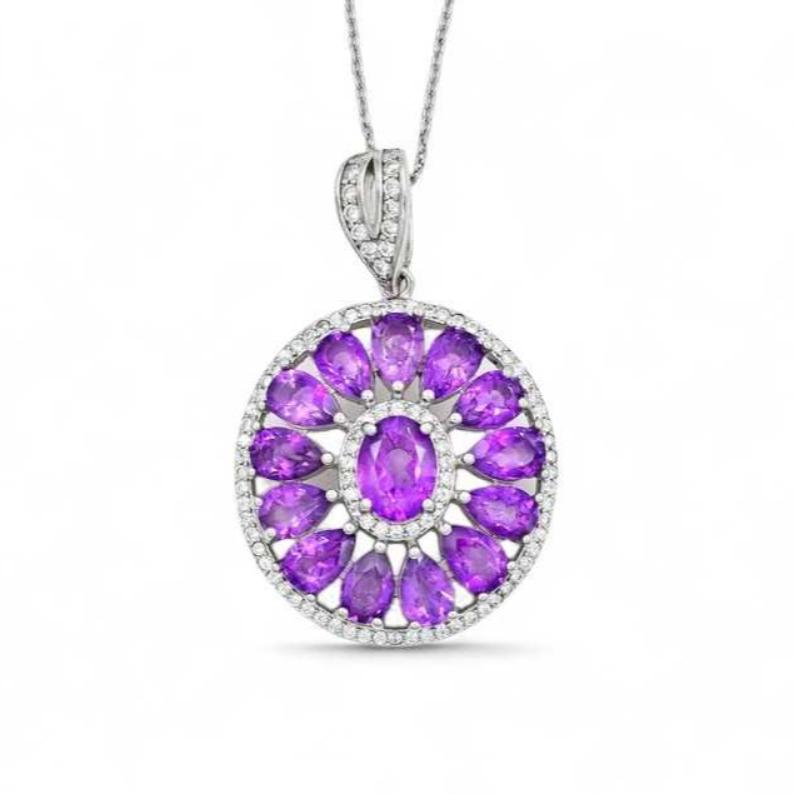 Amethyst Accretion Pendent - djoyr
