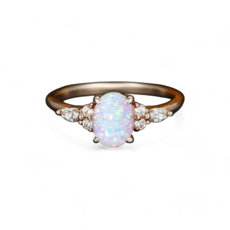 Opal Triad ring - djoyr