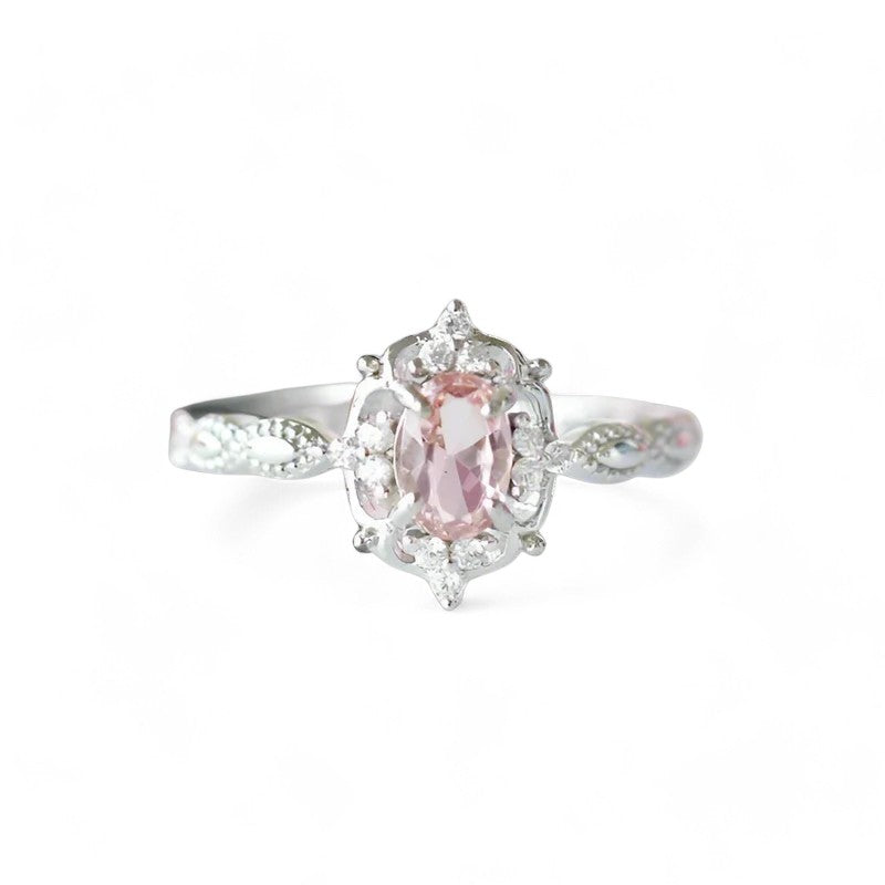 Helio Morganite Ring - djoyr