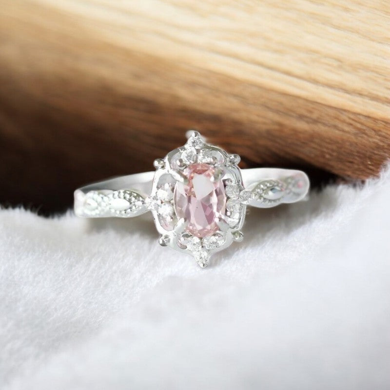 Helio Morganite Ring - djoyr