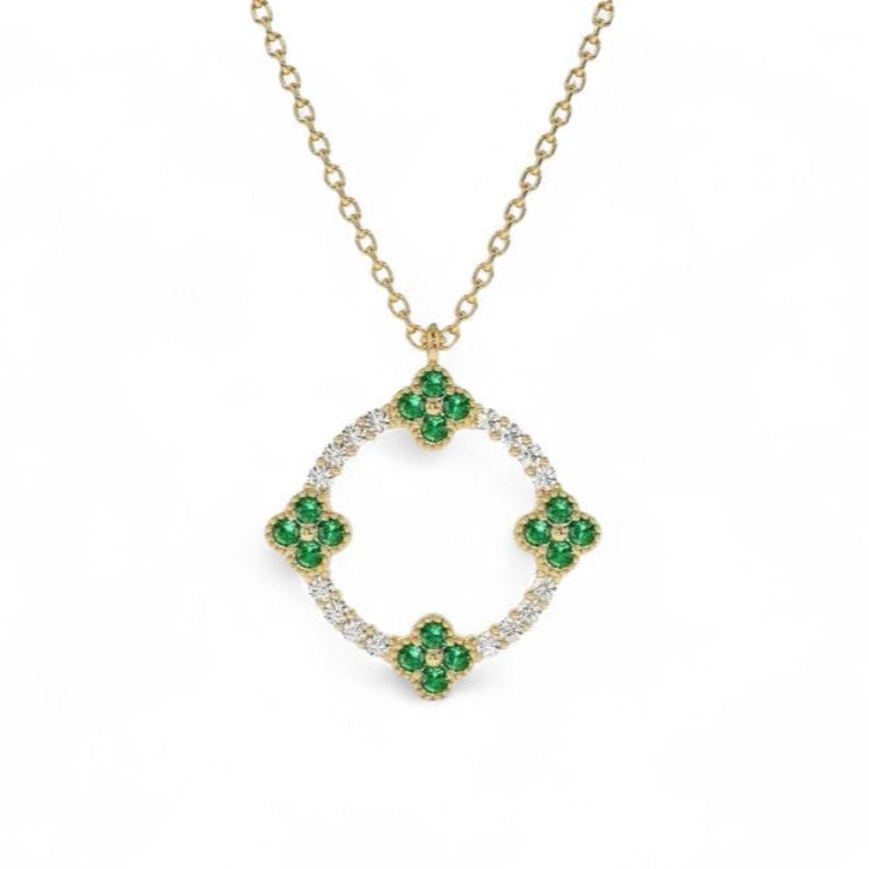 Lab Emerald Turn Pendent - djoyr