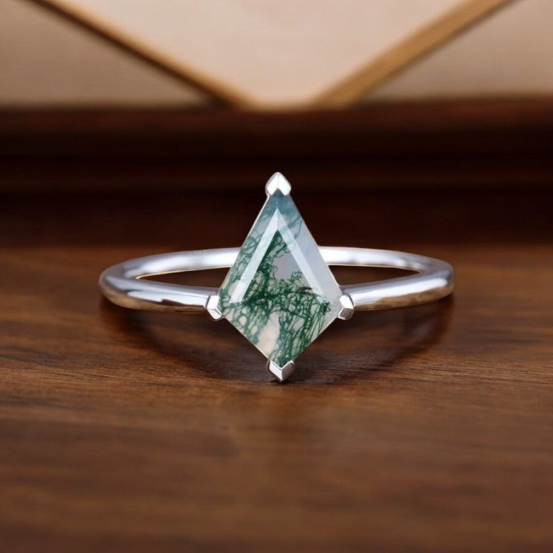 Delta Moss Agate Ring - djoyr