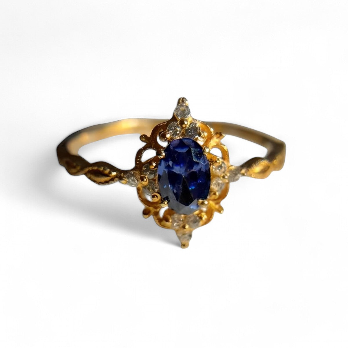 Helio Tanzanite Ring in Silver - djoyr
