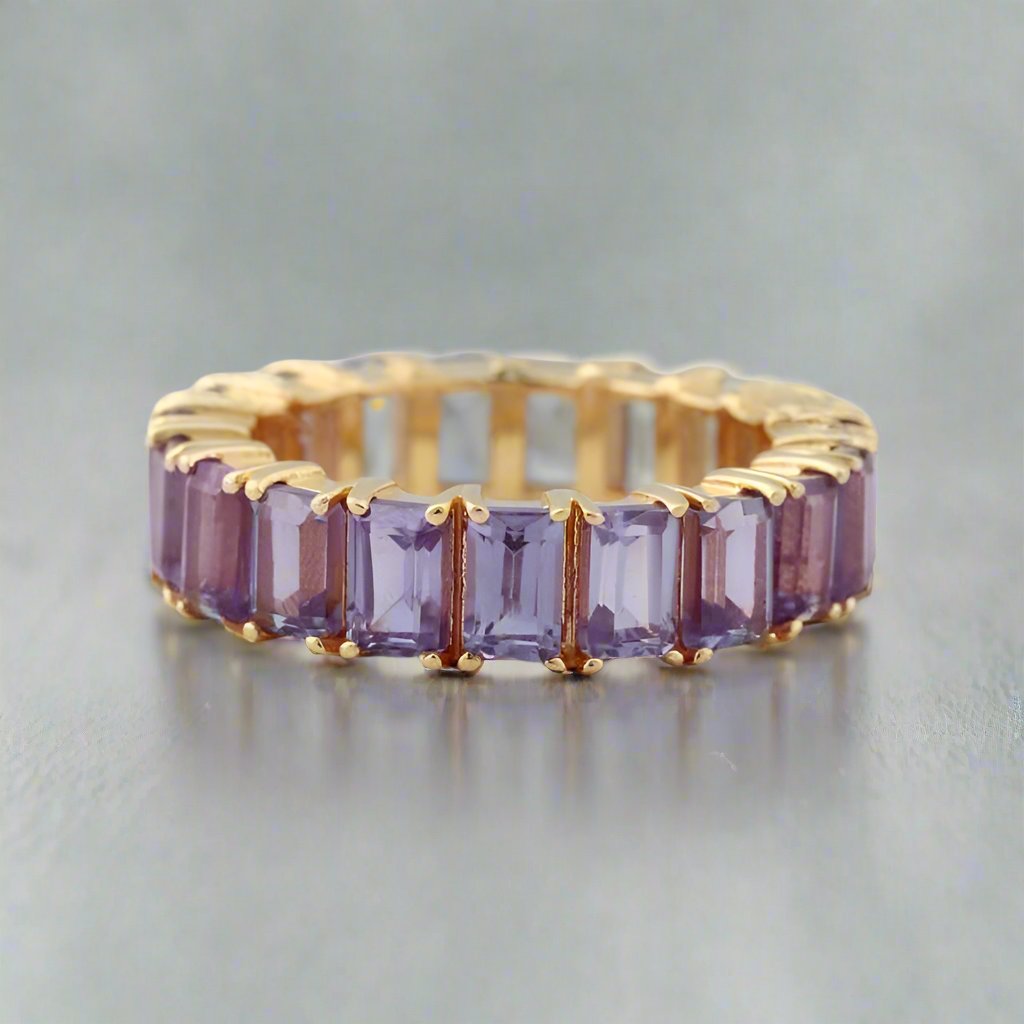 Tanzanite Eternity band - djoyr