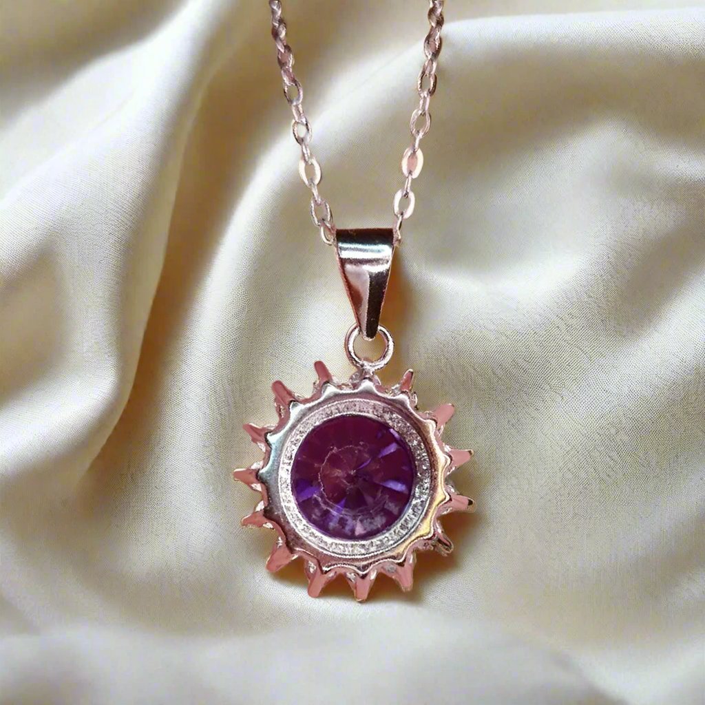 Amethyst Daystar Pendent