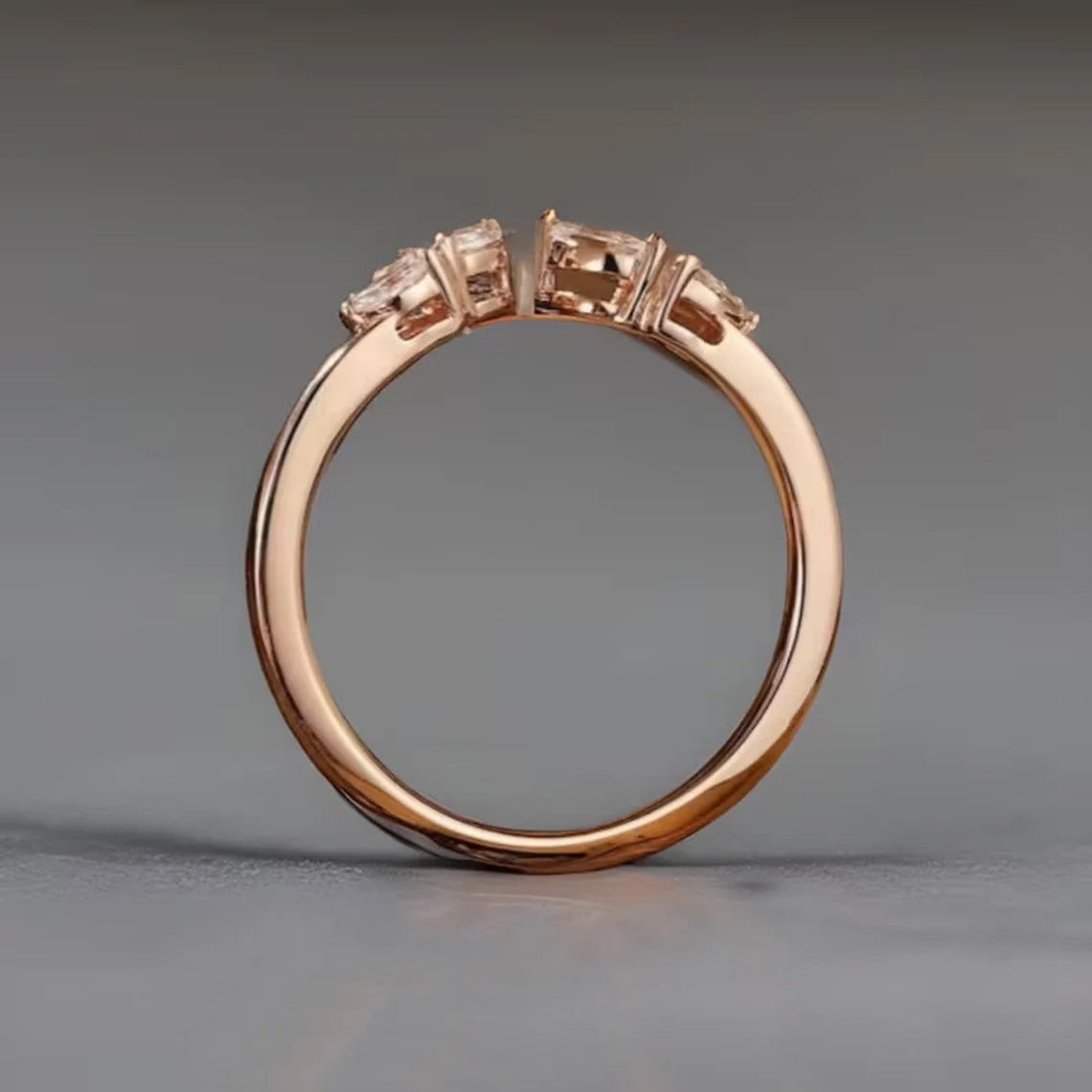 Nebula Rose Gold Vermeil ring